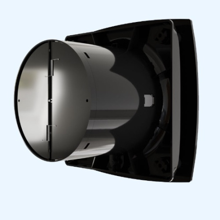 WAVE 100C Black classic ERA Вентилятор накладной WAVE D100 обр.клапан Black classic